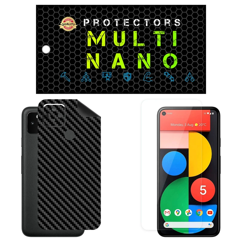 محافظ صفحه نمایش مولتی نانو مدل X-SFC مناسب برای گوشی موبایل گوگل Pixel 5 به همراه برچسب پوششی