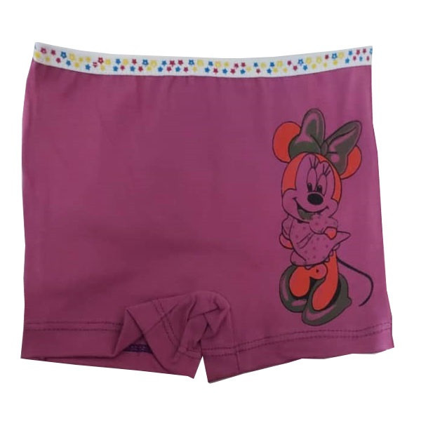 شورت دخترانه طرح میکی رنگ صورتی