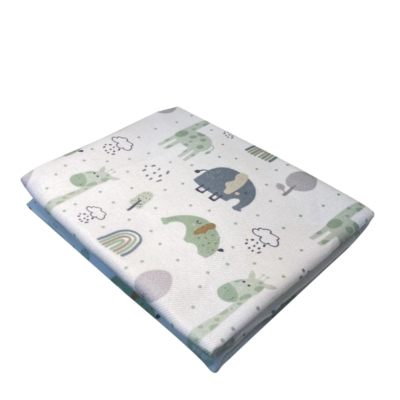 خشک‌کن نوزاد تیک مک مدل فیل زمینه سفید سایز 65*72 سانتی‌متر