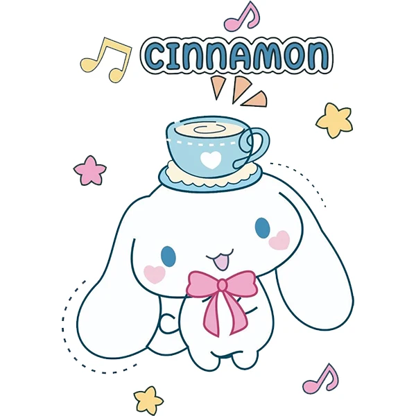  استیکر پارچه و لباس پاد آفرین طرح سینامورول کد 4054