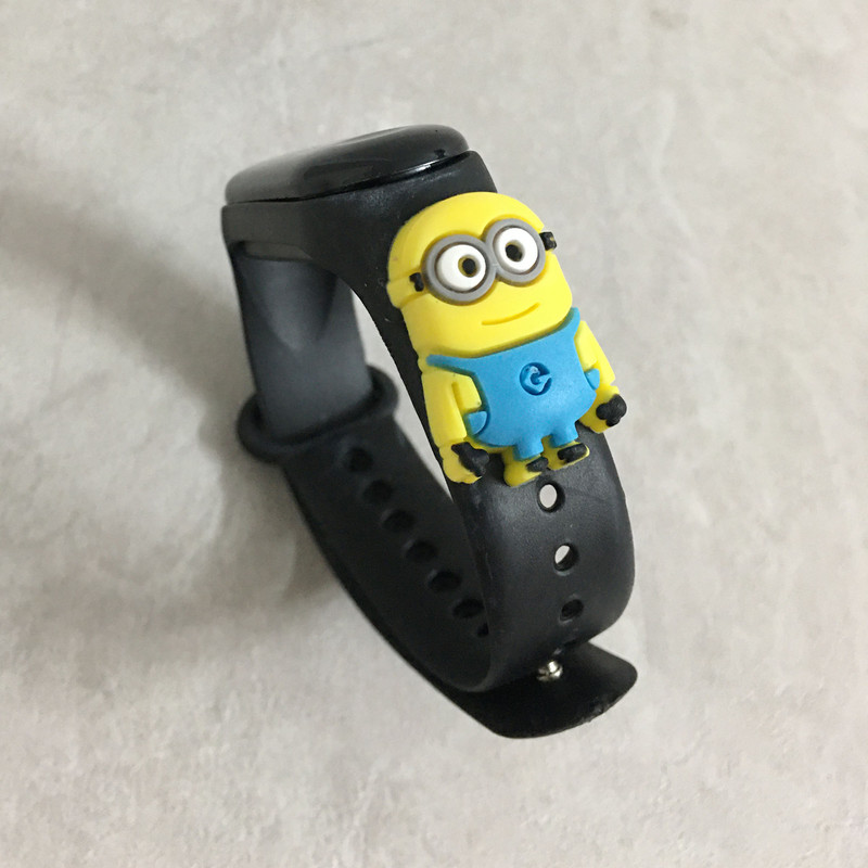 ساعت مچی دیجیتال مدل ضدآب فانتزی مینیون کد 77 minion bl k