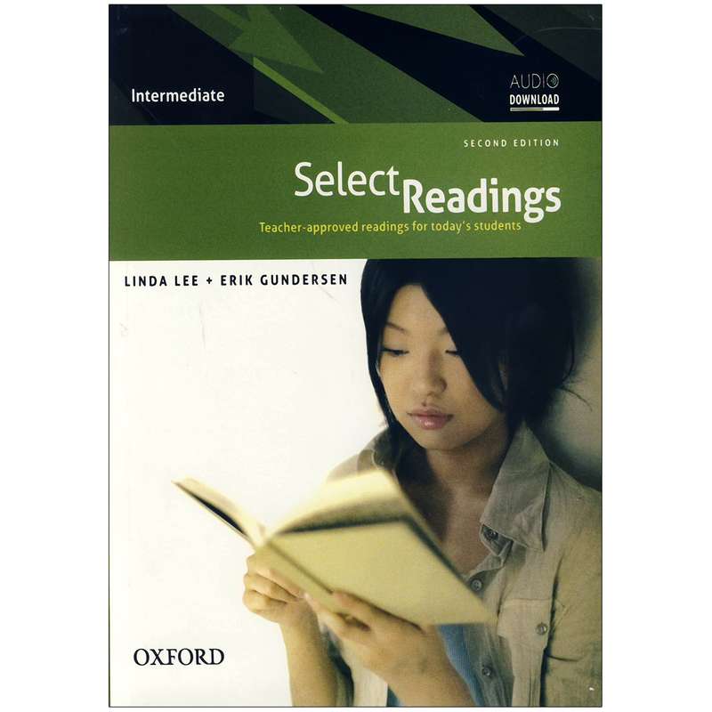 کتاب Select Readings intermediate 2nd اثر Erik Gundersen انتشارات آکسفورد 