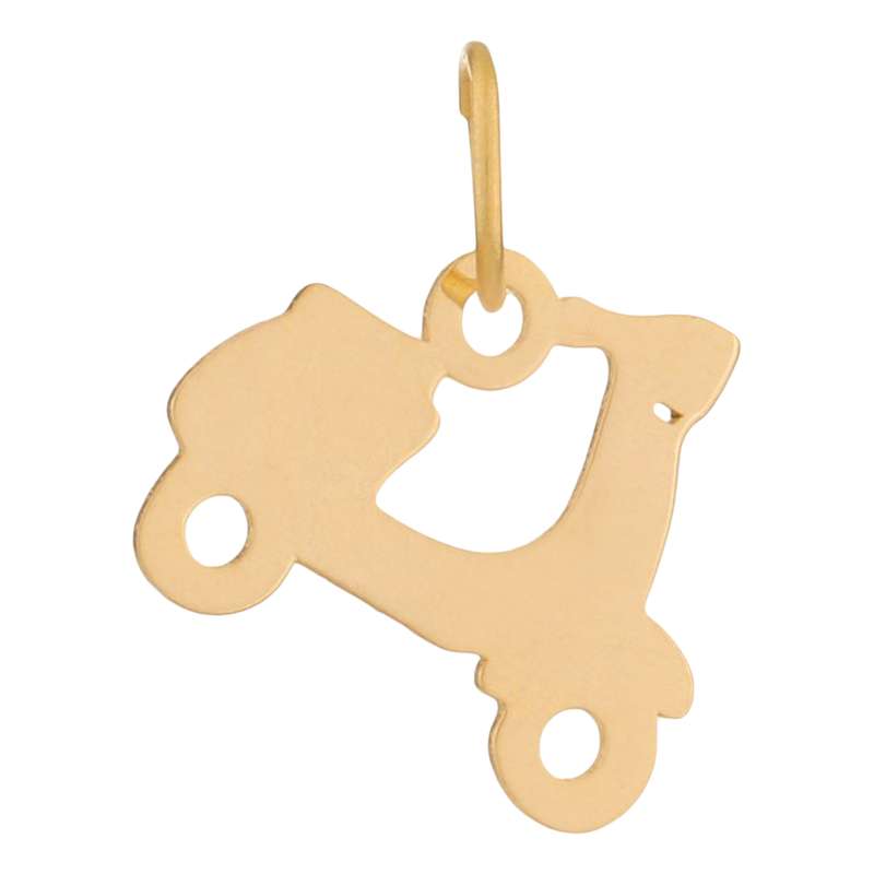 آویز گردنبند طلا 18 عیار دخترانه روبی آرت گالری مدل 2441-BRS0501