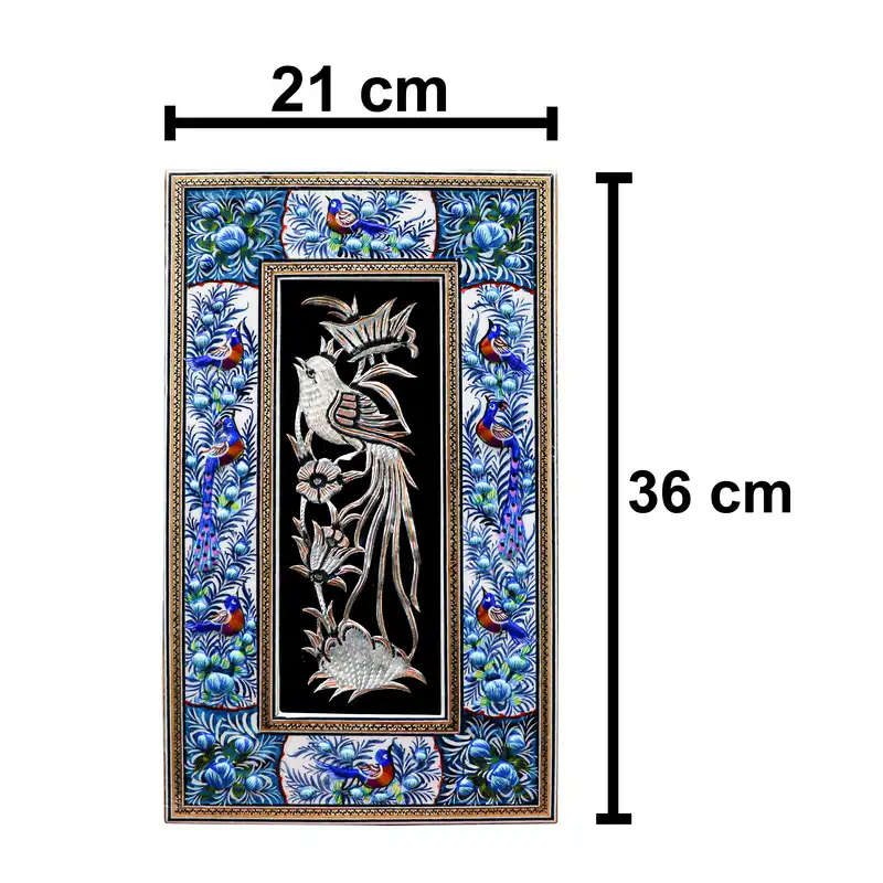 تابلو قلمزنی مدل مینیاتور کد 3621Bl