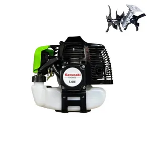 علف زن دوشی کاوازاکی مدل TG53E  به همراه الحاقی روتیواتور