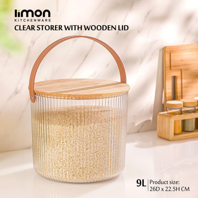 ظرف برنج لیمون مدل دسته دار کد TP245659