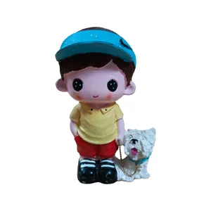 مجسمه مدل پسر سگ به دست کد 800