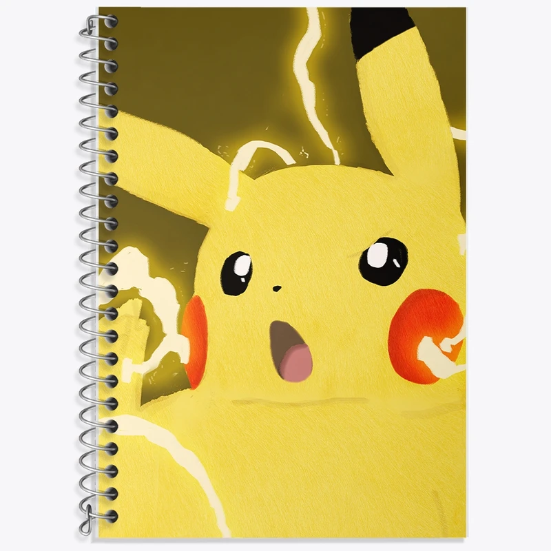 دفتر لغت 50 برگ خندالو طرح انیمه پوکمون (Pokemon) کد F1903