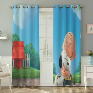 پرده نیروانا طرح کودک  مدل مخمل کد 8529سایز 140×280 سانتی متر