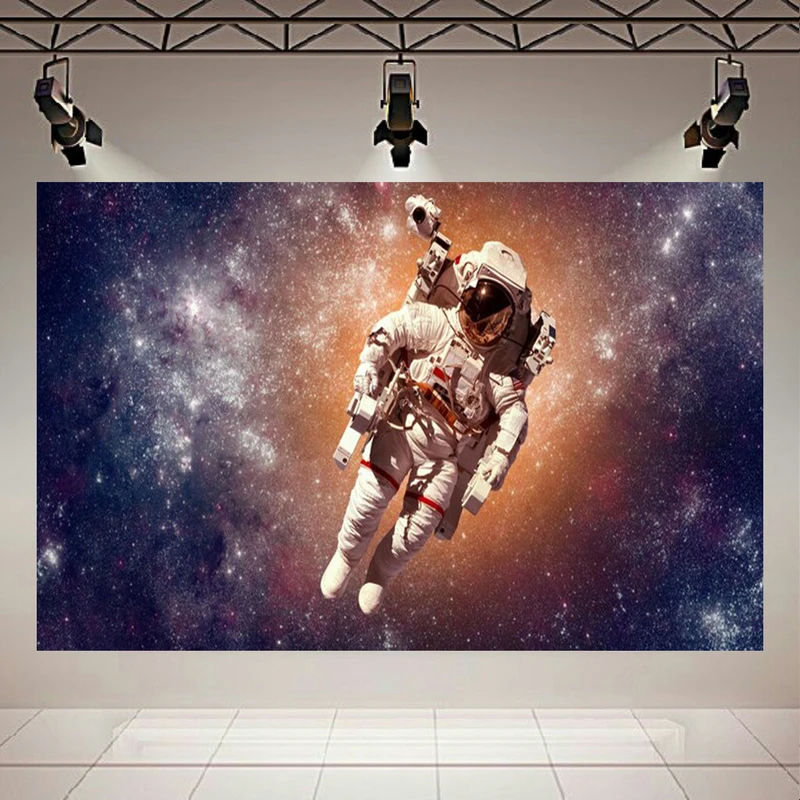 پوستر طرح بک لایت فضانورد مدل کهکشان کد AR305774