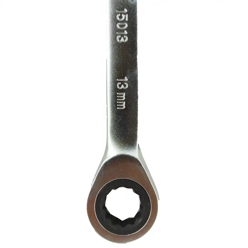 آچار یکسر تخت یکسر رینگی جغجغه ای دینگشی مدل 15013 سایز 13 میلی متر