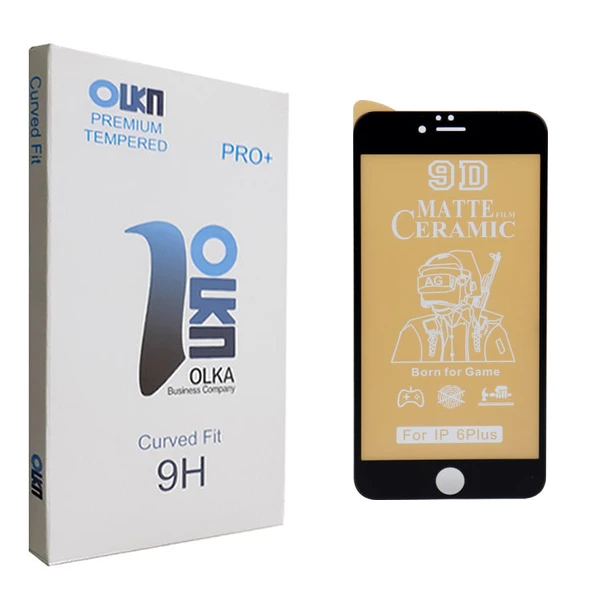 محافظ صفحه نمایش سرامیکی مات الکا مدل +PRO مناسب برای گوشی موبایل اپل iphone 6plus