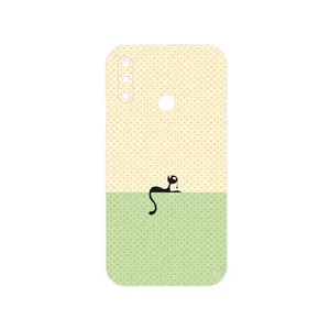 MAHOOT Minimal Internet Cat Icon Cover Sticker for LG W10