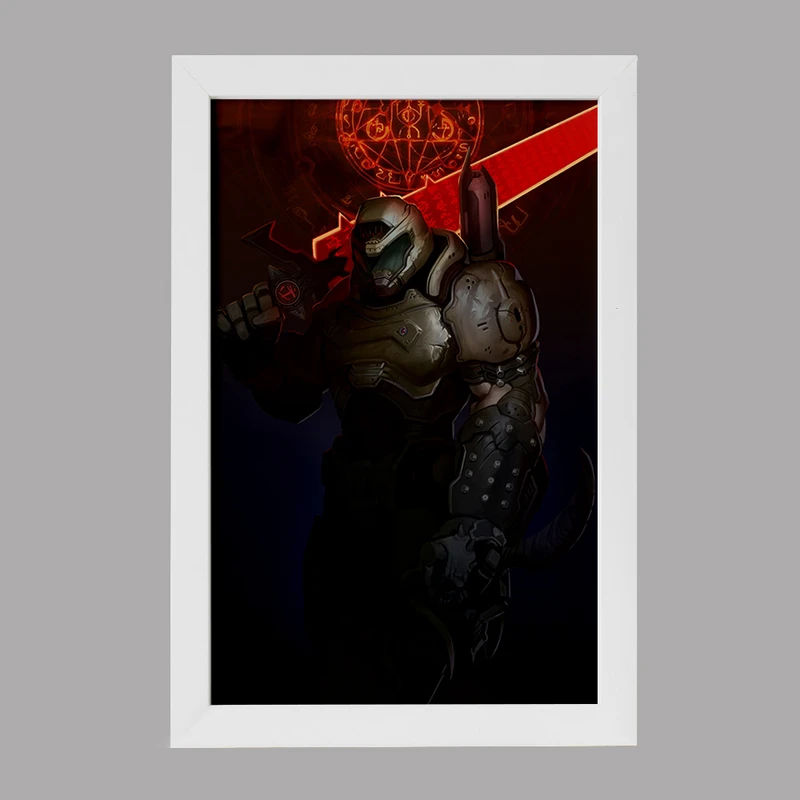 تابلو خندالو مدل بازی رستاخیز (Doom) کد 31389