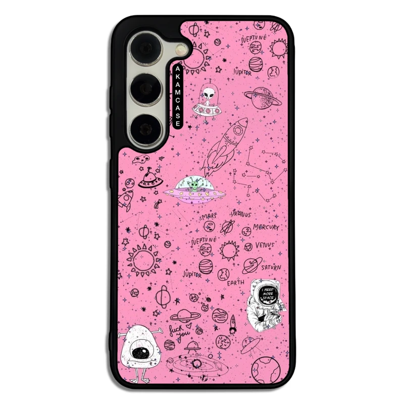 کاور آکام مدل AMC-WSGS23-PINK-6 مناسب برای گوشی موبایل سامسونگ Galaxy S23