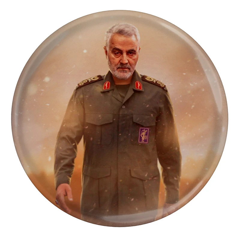 مگنت طرح سردار شهید حاج قاسم سلیمانی مدل S4802 