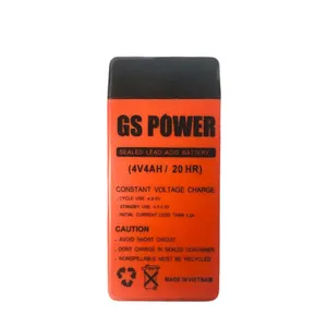 باتری یو پی اس 4 ولت 4 آمپر ساعت جی اس پاور مدل GS4V4