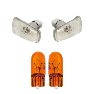 چراغ گلگیر خودرو قطعه سازان کبیر مدل LIGHT-XANTIAWH-30944 مناسب برای زانتیا به همراه لامپ مجموعه 4 عددی