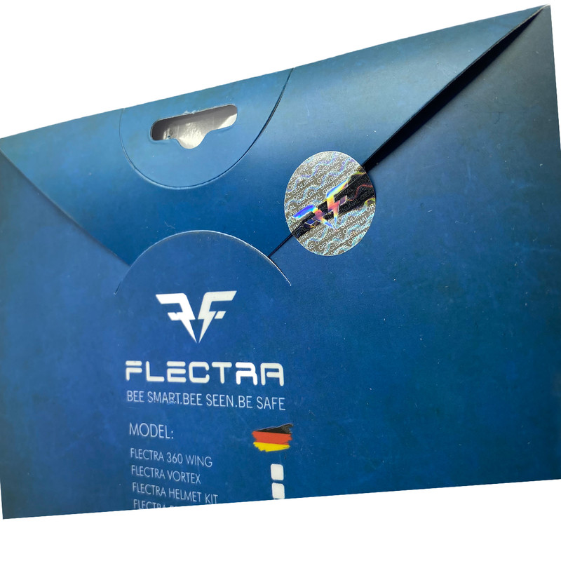 برچسب شبرنگ هشدار باز بودن درب خودرو فلکترا مدل DOOR2a2 مناسب برای دانگ فنگ دیگنیتی  بسته 4 عددی