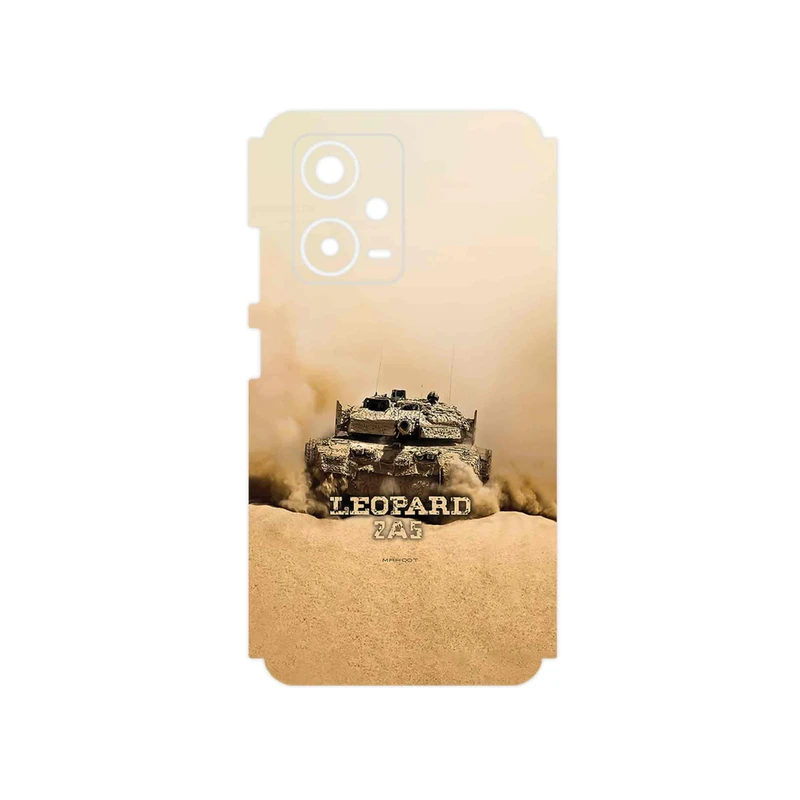 برچسب پوششی ماهوت مدل Leopard_2A5_tank مناسب برای گوشی موبایل شیائومی Redmi Note 12 Pro Plus