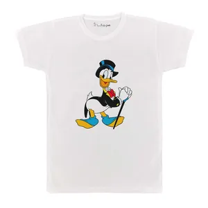 تی شرت بچگانه پرمانه طرح دونالد داک کد pmt.5357