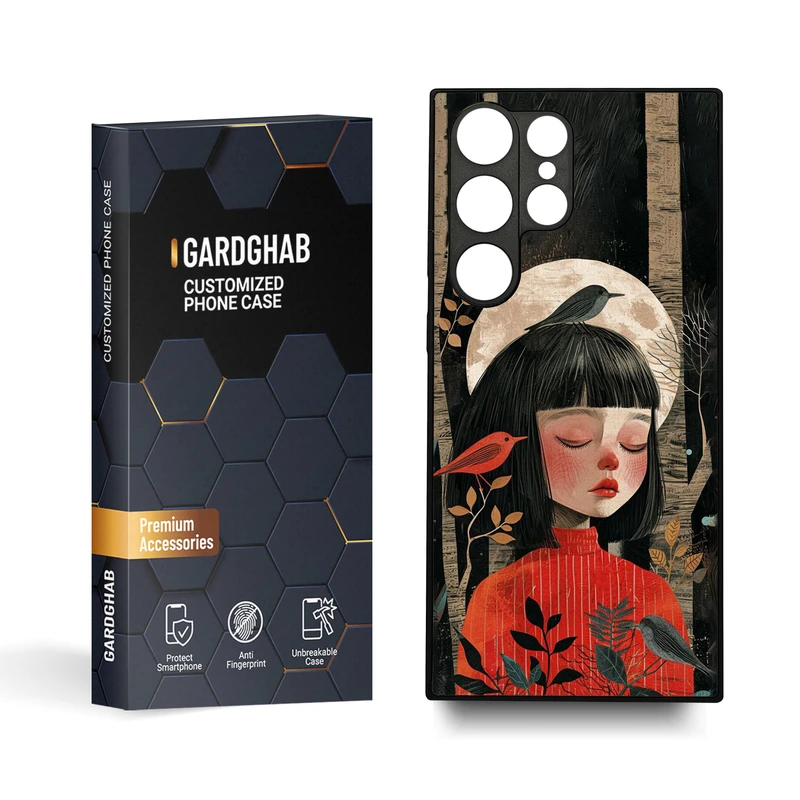 کاور گارد قاب مدل دخترانه مناسب برای گوشی موبایل سامسونگ Galaxy S23 Ultra