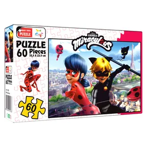 پازل 60 تکه مانی تویز مدل دختر کفشدوزکی کد 1228