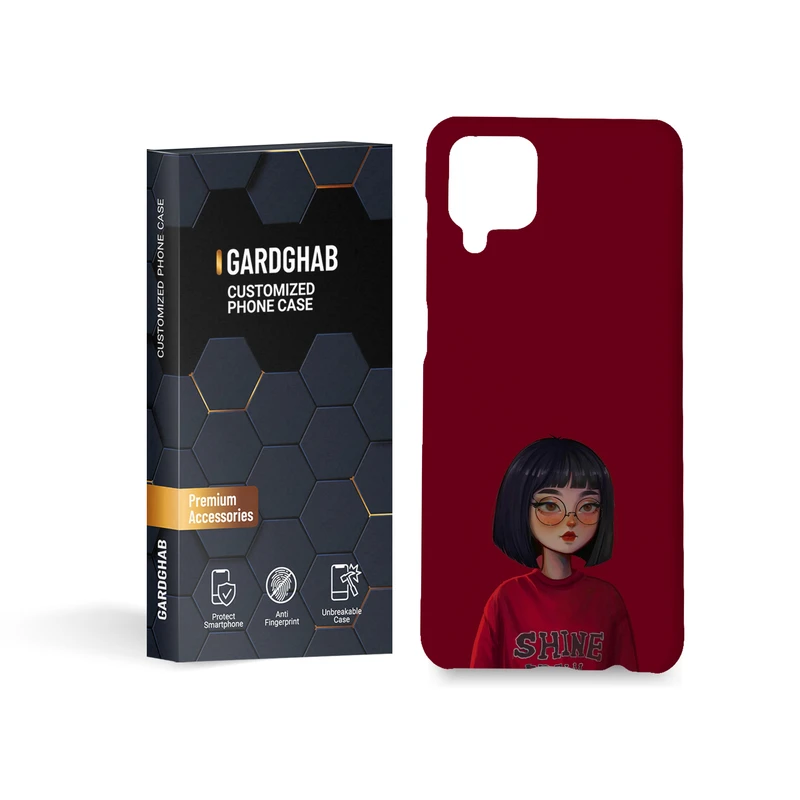 کاور گارد قاب مدل دخترانه مناسب برای گوشی موبایل سامسونگ galaxy a12