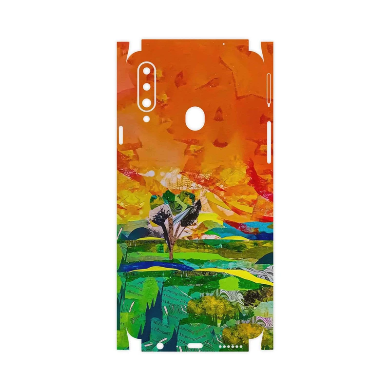 برچسب پوششی ماهوت مدل Collage of Painting-FullSkin مناسب برای گوشی موبایل سامسونگ Galaxy A20s