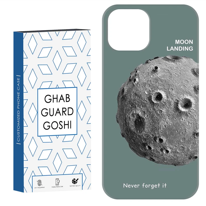 کاور قاب گارد گوشی طرح کره ماه کد Dimo-035 مناسب برای گوشی موبایل اپل IPHONE 12 / 12 PRO