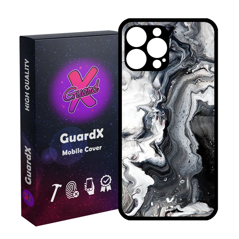 کاور گارد ایکس طرح ماربل مدل Glass10277 مناسب برای گوشی موبایل اپل iPhone 13 Pro Max