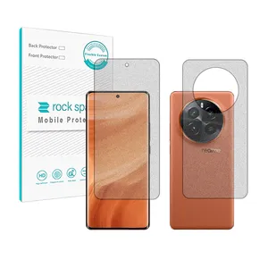 Rockspace HyMTT Matte screen protector suitable for Realme GT5 Pro mobile phone along with the back protector