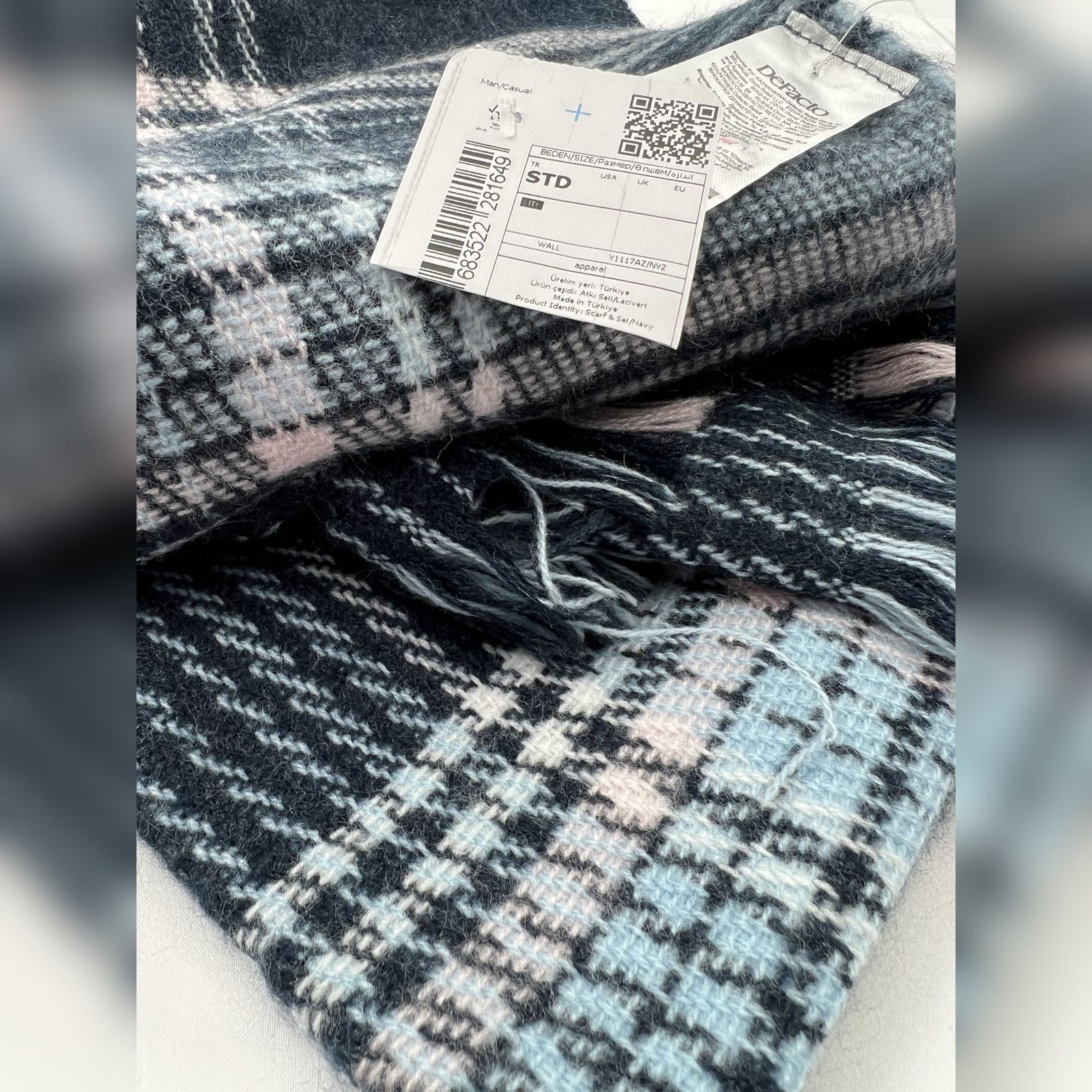 شال گردن دفکتو مدل f18 -  - 7