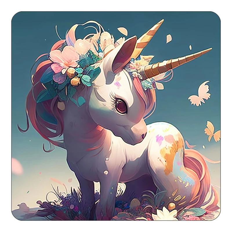 مگنت کاکتی طرح اسب تک شاخ و یونیکورن مدل mp30655