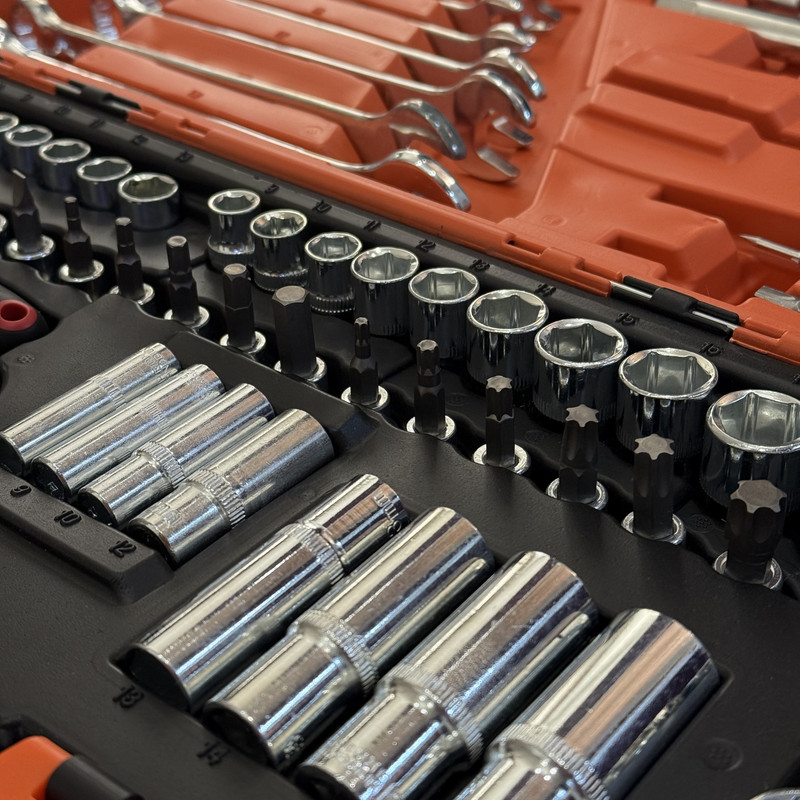 آچار بکس دلیکس کد DL121 مجموعه 121 عددی