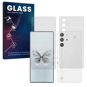 Glass Resistant model transparent Screen Protector Suitable for ZTE nubia RedMagic 10 Pro Mobile Phone Comes with a back protector