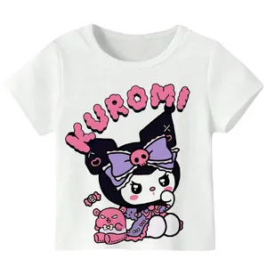 تی شرت آستین کوتاه دخترانه مدل عروسک کد A75