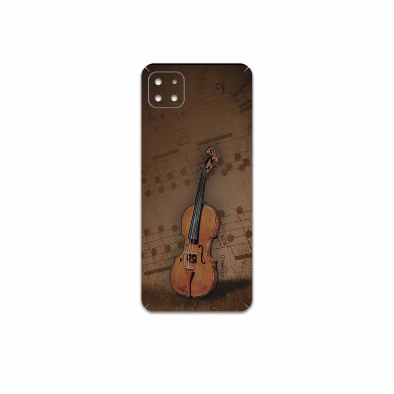 برچسب پوششی ماهوت مدل Violin-Instrument مناسب برای گوشی موبایل سامسونگ Galaxy A22 5G