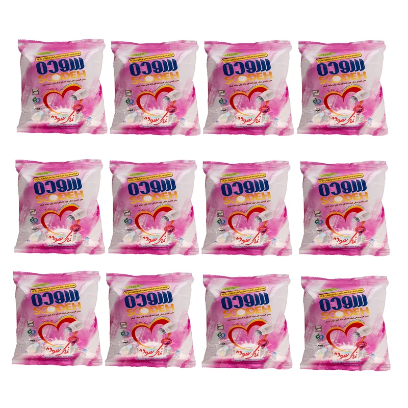 نمک خوراکی سوده 400 گرم بسته 12 عددی