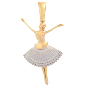 آویز گردنبند طلا 18 عیار زنانه طلای مستجابی کد3