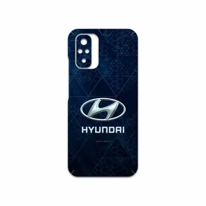 MAHOOT Hyundai-Logo Cover Sticker for Xiaomi Redmi Note 10