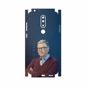 MAHOOT Bill Gates-FullSkin Cover Sticker for Nokia 5.1 Plus