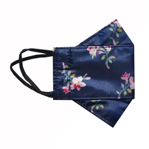 ماسک پارچه‌ای بچگانه مدل سه بعدی طرح بهار کد 991154