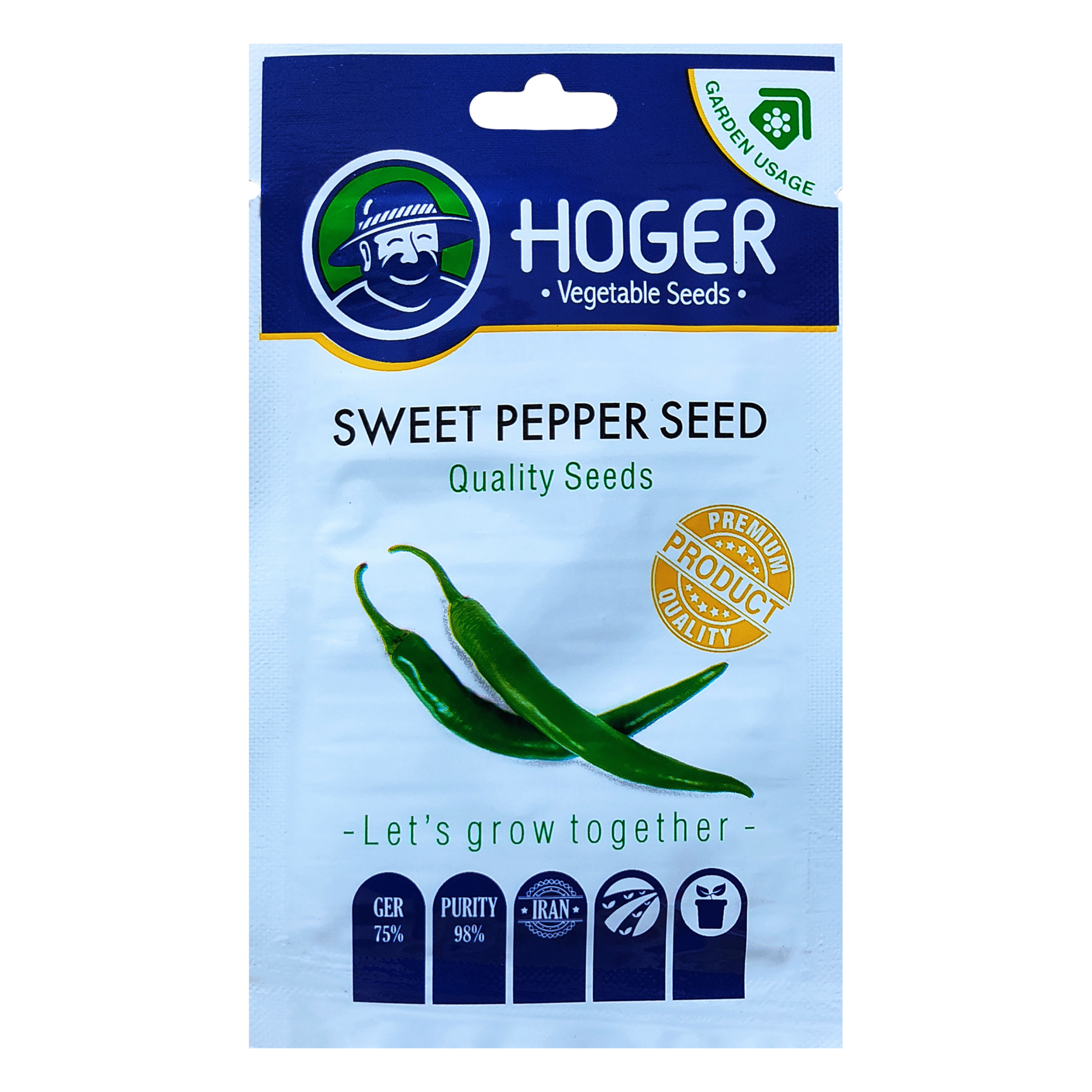 بذر فلفل شیرین هوگر مدل H8