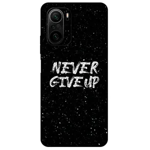 Megafone Never give up 1871 Cover For Xiaomi Poco F3 / Redmi K40 / K40 Pro