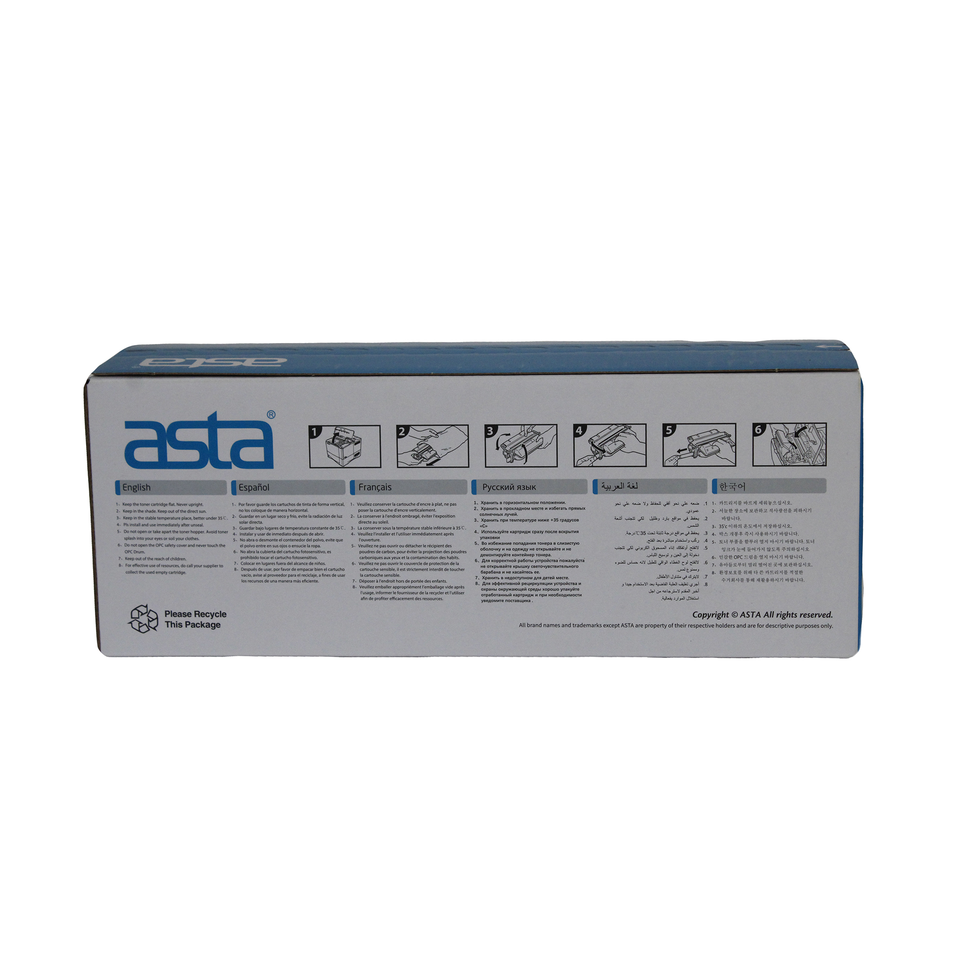 کارتریج قابل شارژ  آستا مدل 59A