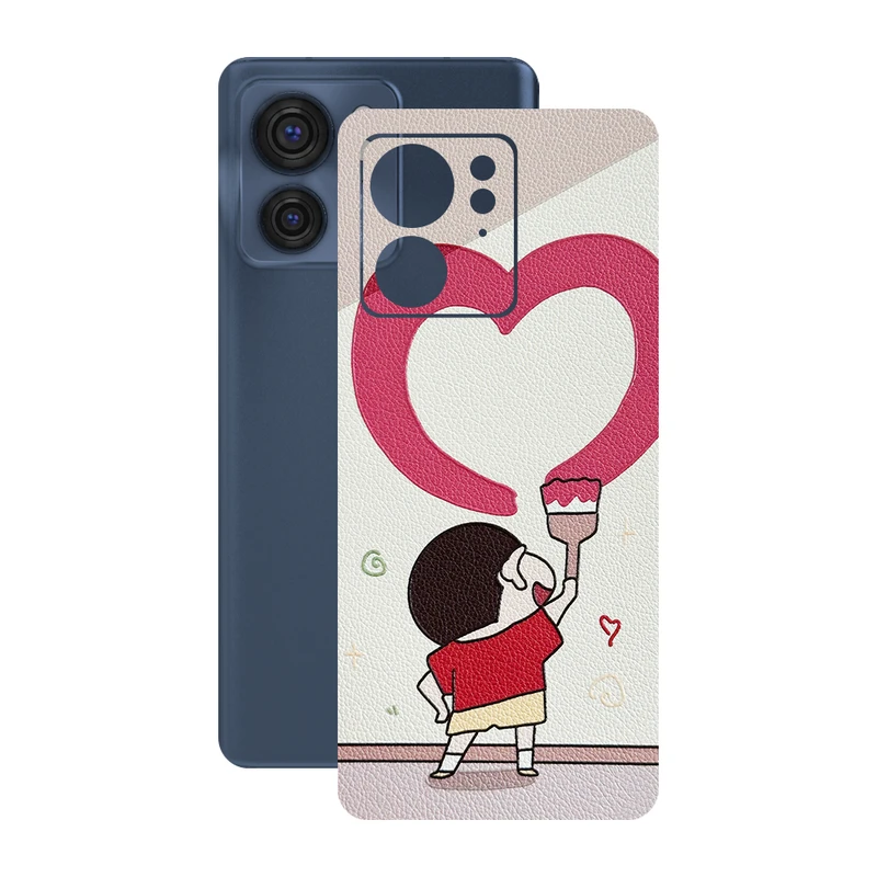 برچسب پوششی ریمکس مدل Leth طرح عاشقانه مناسب برای گوشی موبایل موتورولا Edge 40