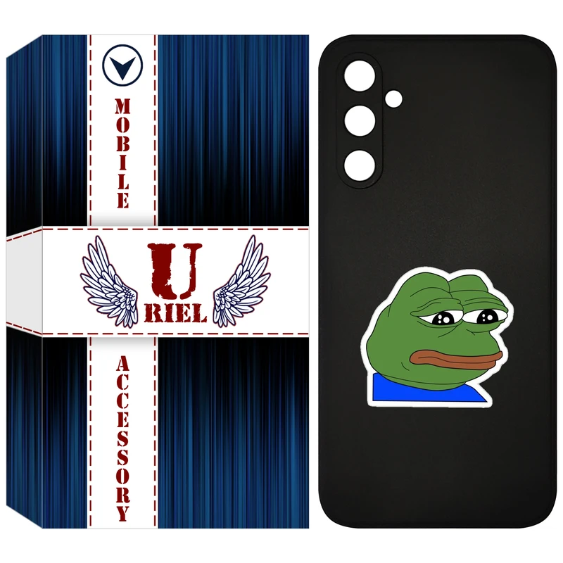 کاور یوریل مدل KSH کد 86 طرح قورباغه غمگین مناسب برای گوشی موبایل سامسونگ Galaxy S23 FE