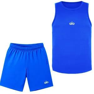 ست تاپ و شلوارک ورزشی مردانه مدل aLt&s-bl