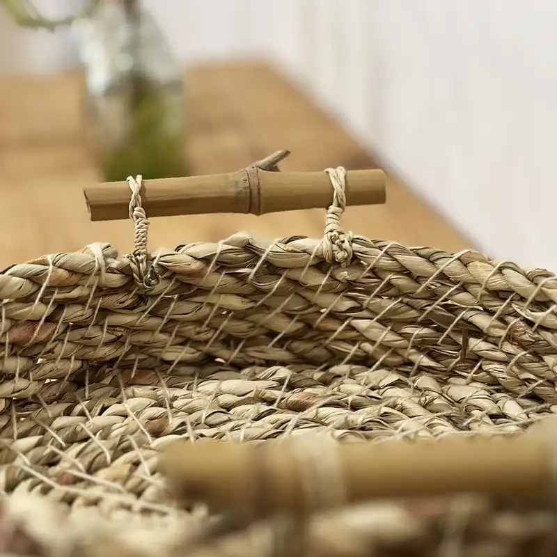 سبد حصیری مدل روستیک